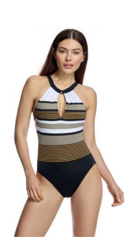 Bañador Golden anudado al cuello con aro