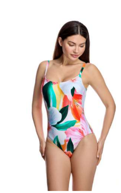 Bañador Leila escote redondo