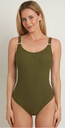 Bañador Nature Liso Escote redondo