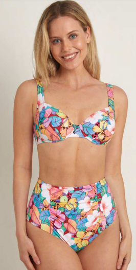 Top Bikini Nature Botánico Con aro