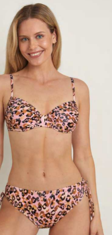 Top Bikini Nature Leopardo Con aro