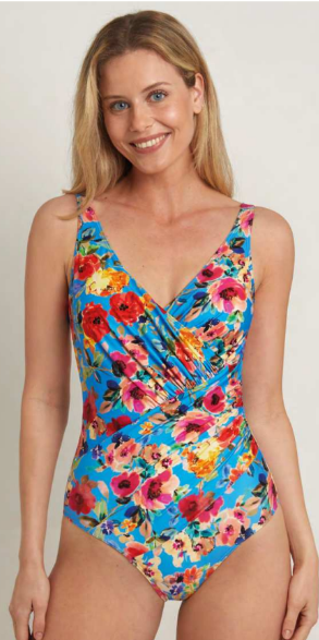 Bañador Ocean Corte pico Escote cruzado